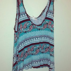 Pattern crop top